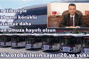 Yeni Alınan Körüklü Otobüslerle Ulaşım Filosu Artık Daha Güçlü